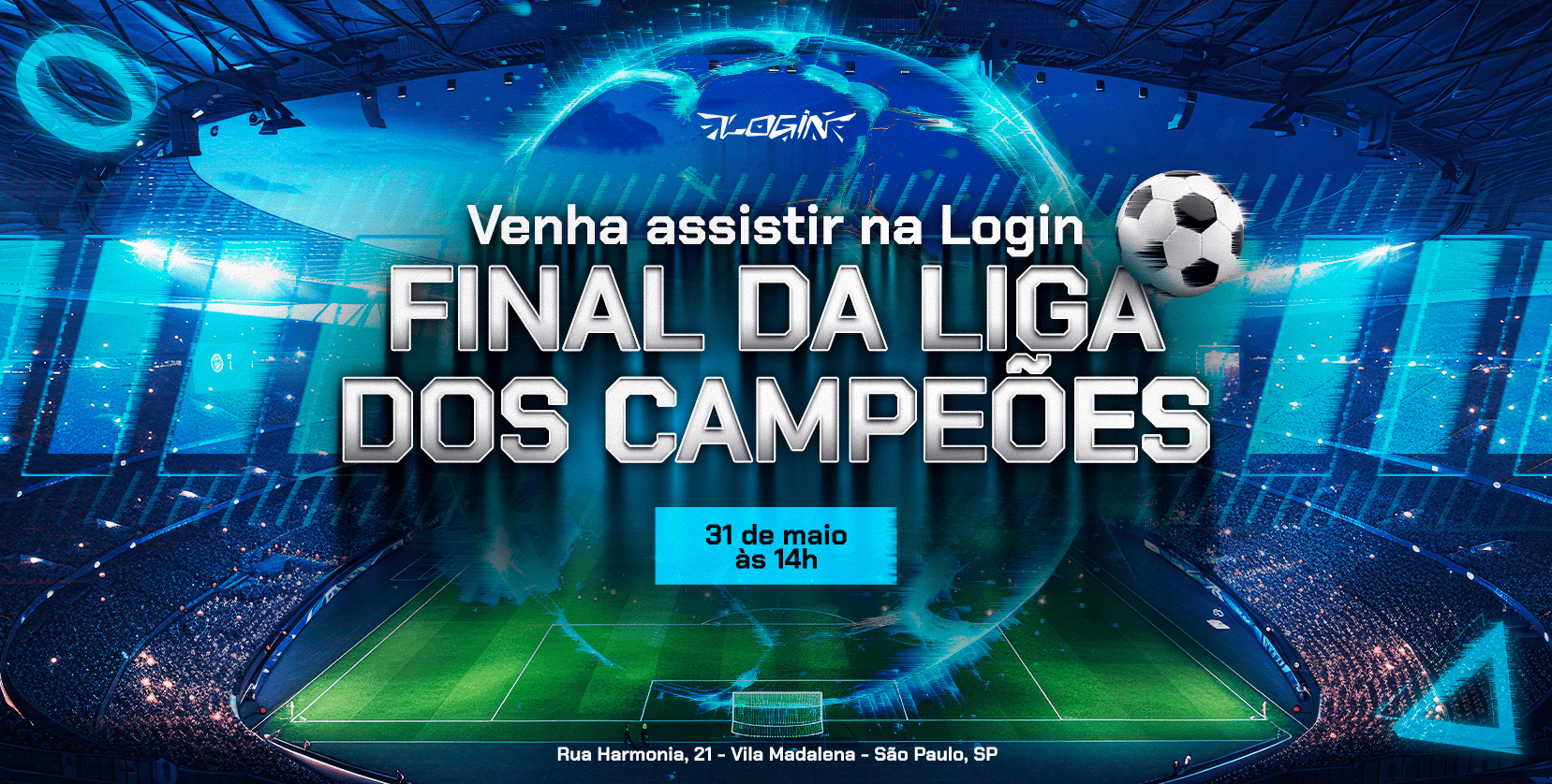 ⚽ 🏆 Watch Party – Final da Champions League 31-05