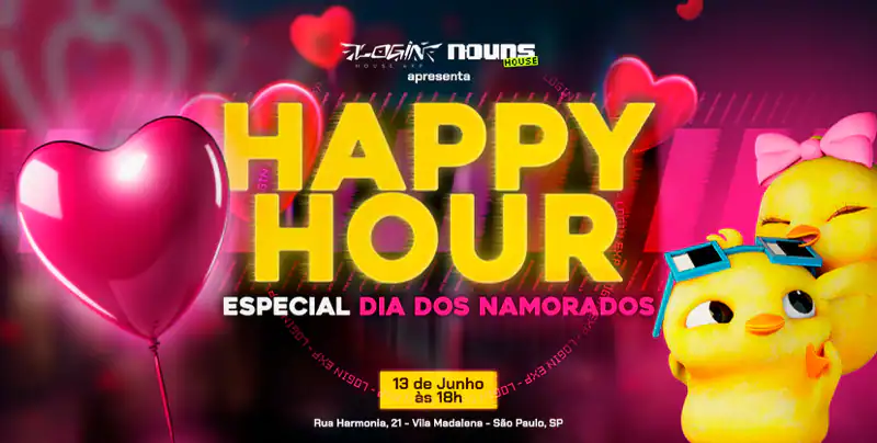 🍹 🎮 Happy Hour Especial dos Namorados❤️