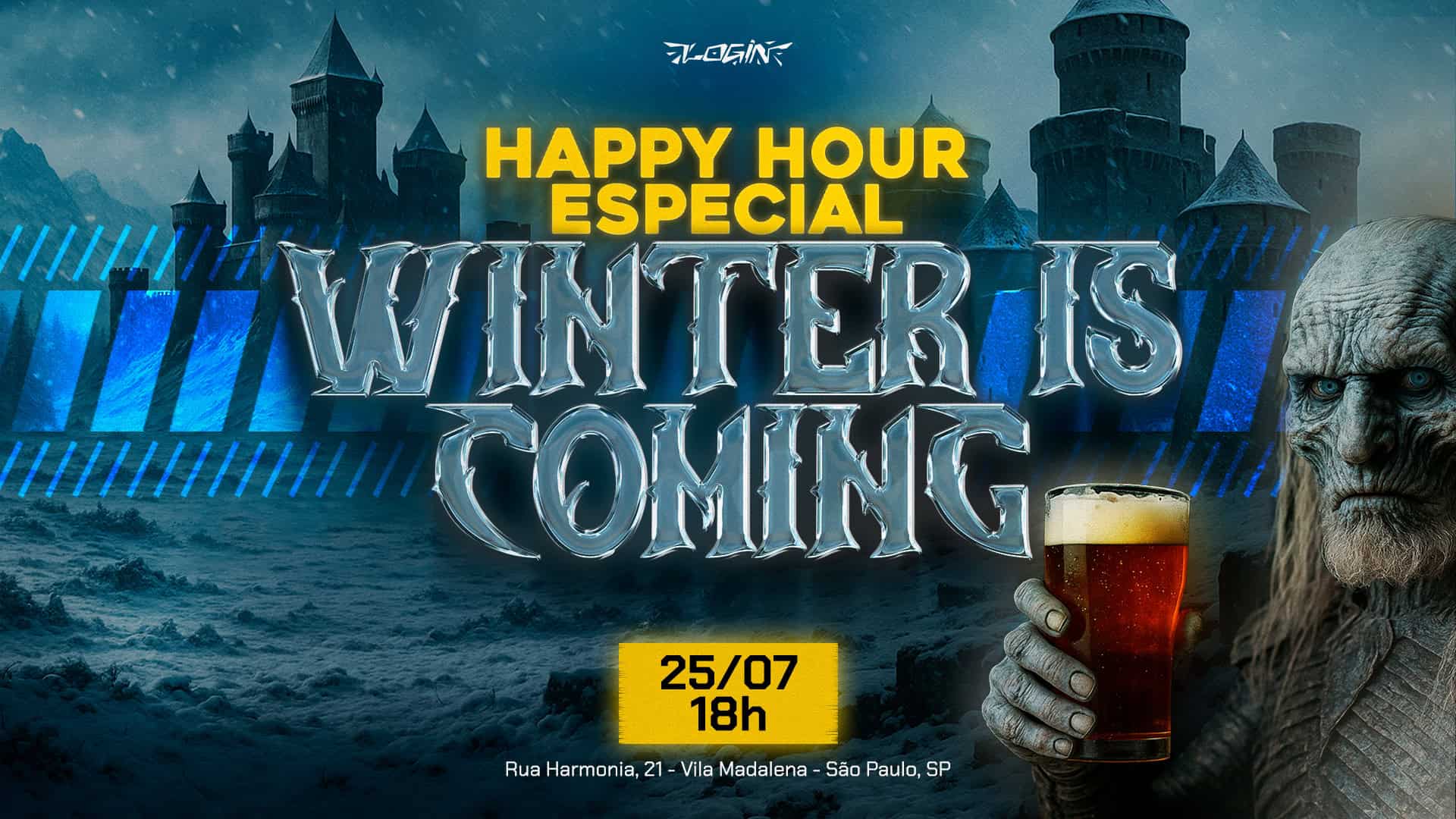 ❄️ Happy Login Hour – Winter is Coming