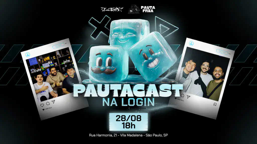 🎧 Pautacast ao vivo na Login